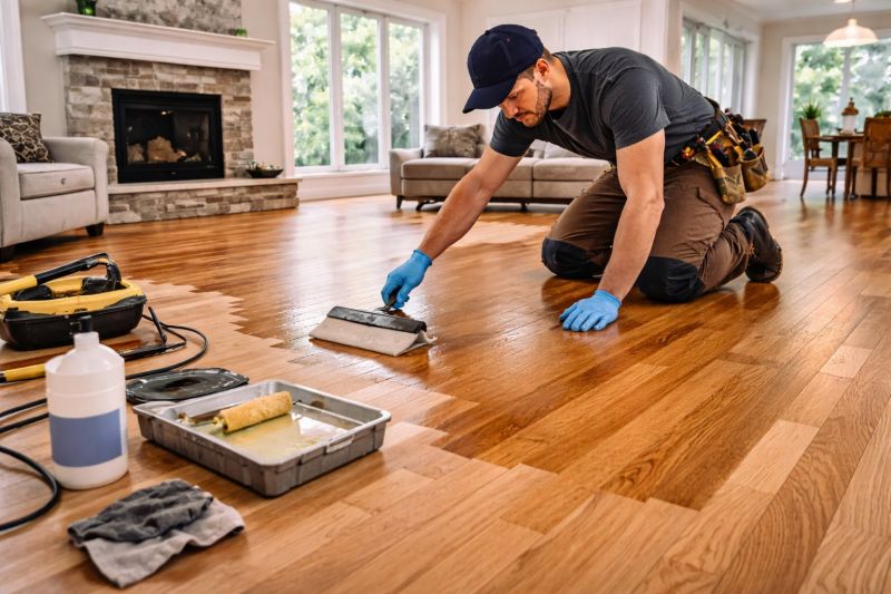 Cost of Wood Floor Service in San Diego County, CA