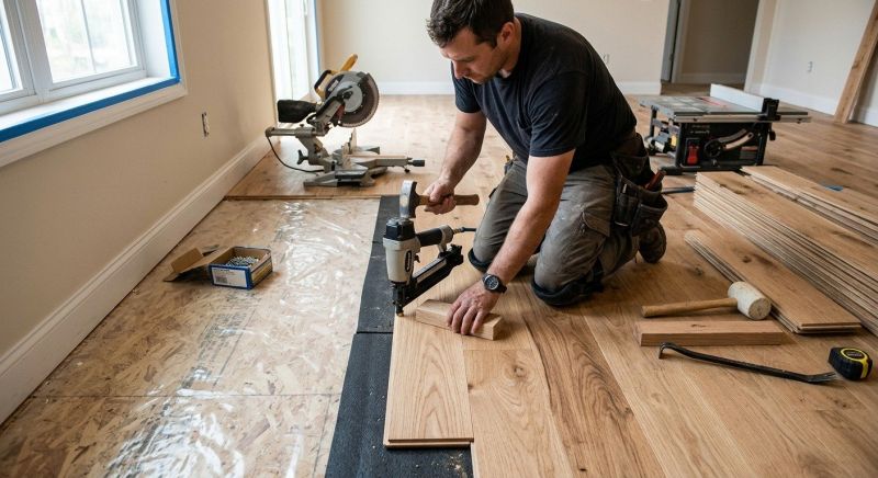 Hardwood Installation in Carlsbad, CA