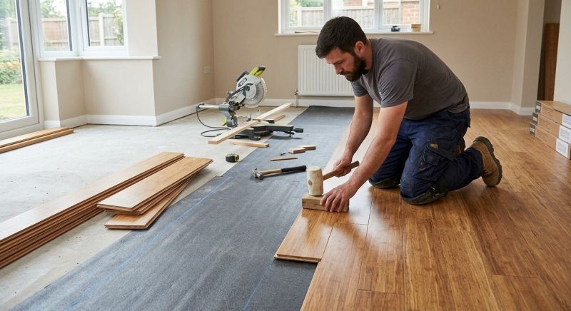 Bamboo Flooring Installation in San Diego County, CA
