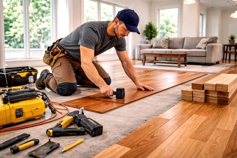 Finished Floor Installation in San Diego County, CA