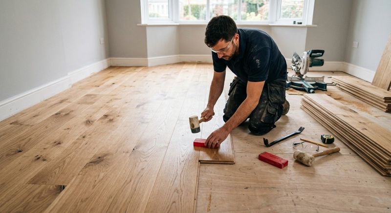 Hardwood Floor Installation in Fallbrook, CA