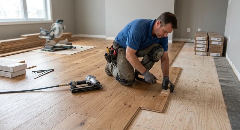 Hardwood Floor Installation in Murrieta, CA