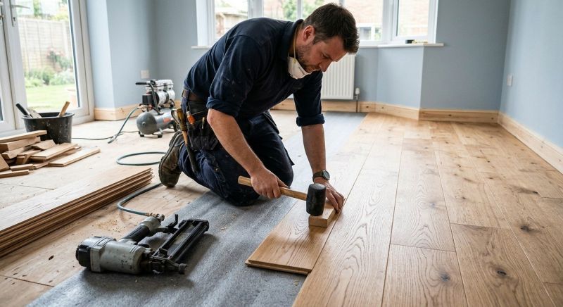 Hardwood Floor Installation in Poway, CA