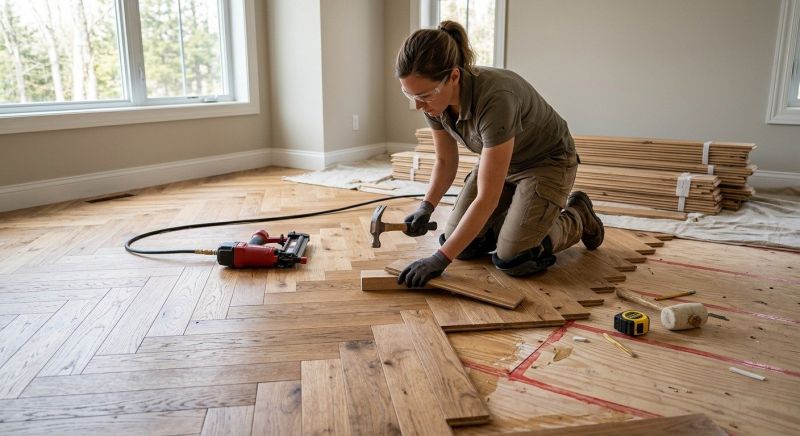 Hardwood Floor Installation in Poway, CA