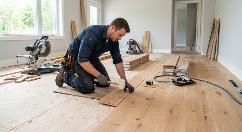 Hardwood Floor Installation in San Clemente, CA