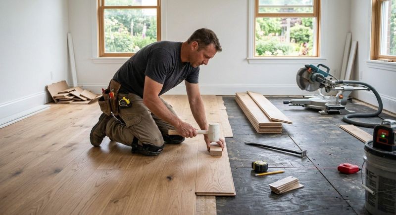 Hardwood Floor Installation in San Diego, CA
