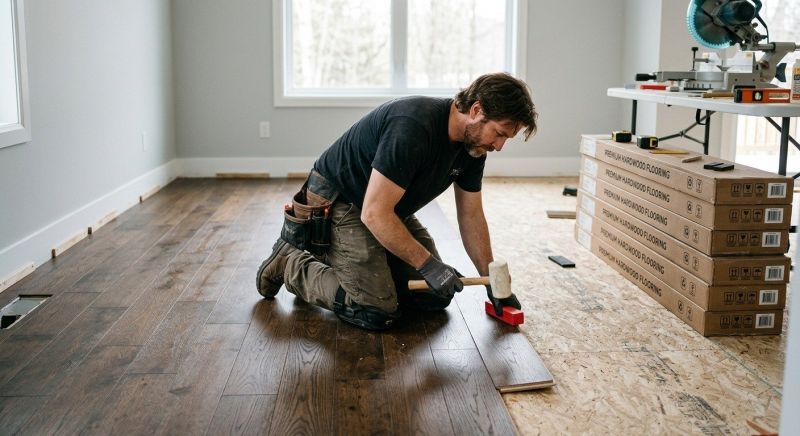 Hardwood Floor Installation in San Marcos, CA