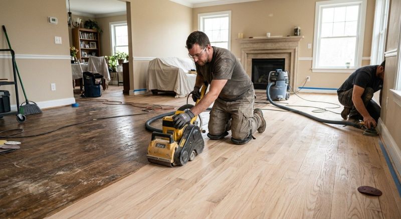 Hardwood Floor Renovation in San Diego County, CA