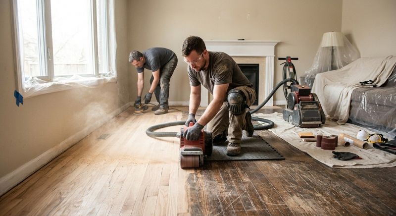 Hardwood Floor Renovation in San Diego County, CA