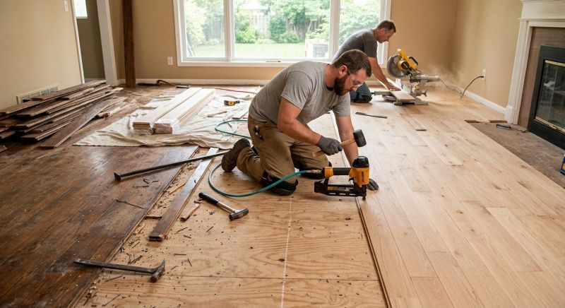 Hardwood Replacement in Fallbrook, CA