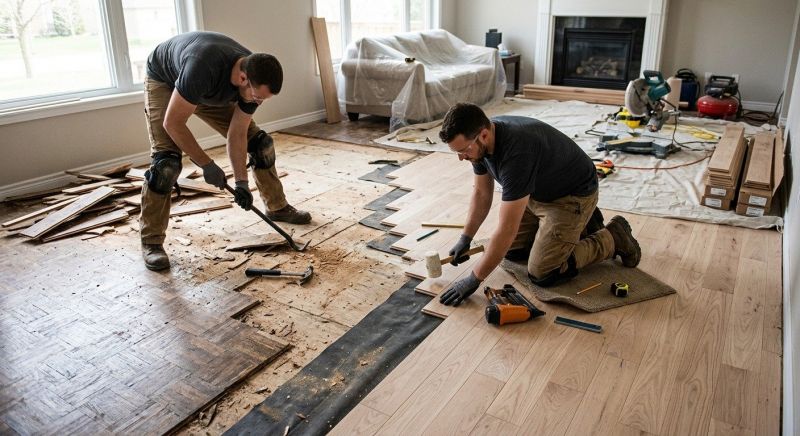 Hardwood Replacement in Valley Center, CA