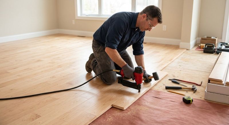 Maple Flooring Installation in San Diego County, CA