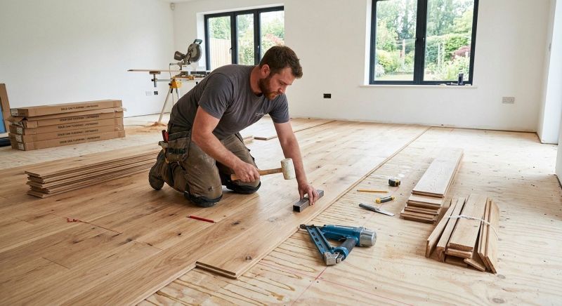 Maple Flooring Installation in Murrieta, CA
