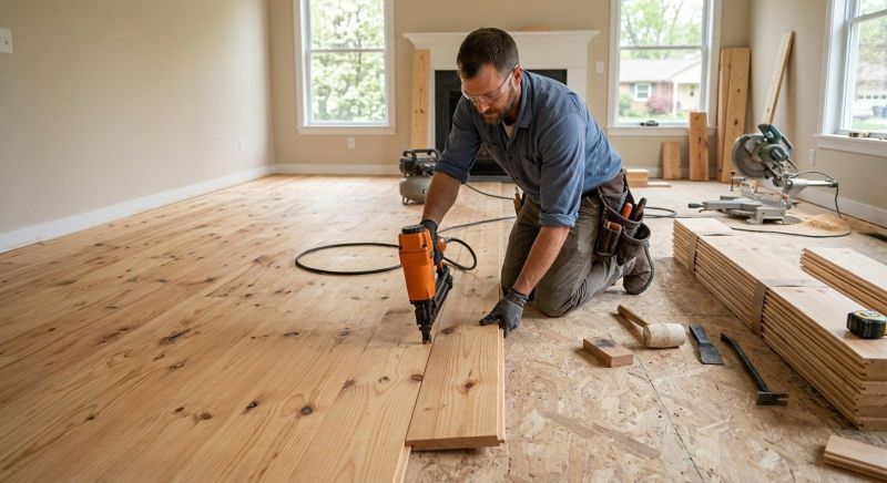 Maple Flooring Installation in San Clemente, CA