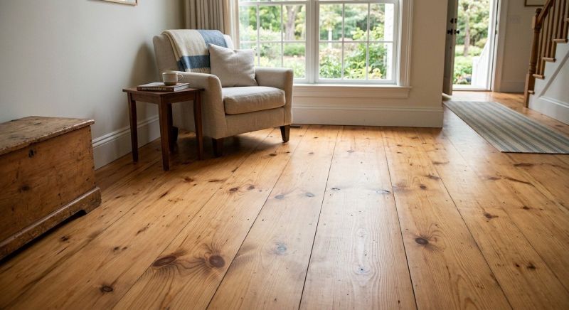 Pine Floor Installation in San Diego County, CA