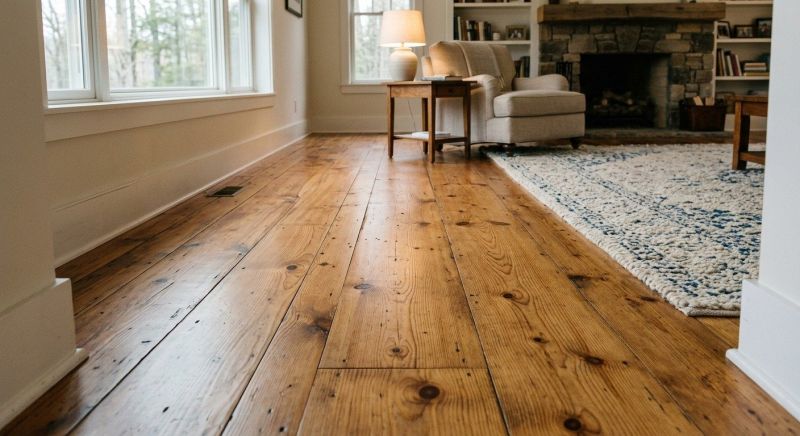 Pine Floor Installation in San Diego County, CA