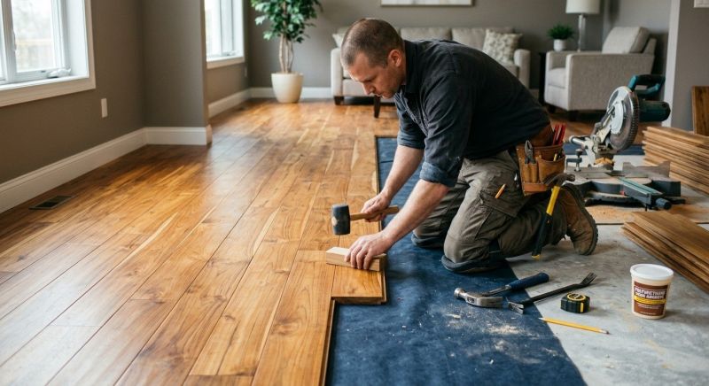 Teak Flooring Installation in San Diego County, CA