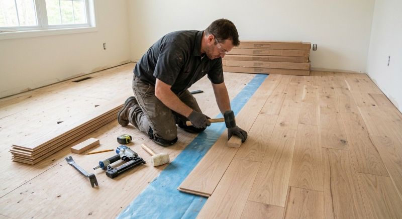 Wood Floor Replacement in Escondido, CA