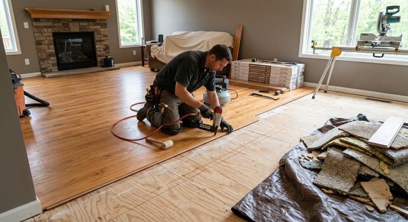Wood Floor Replacement in Murrieta, CA