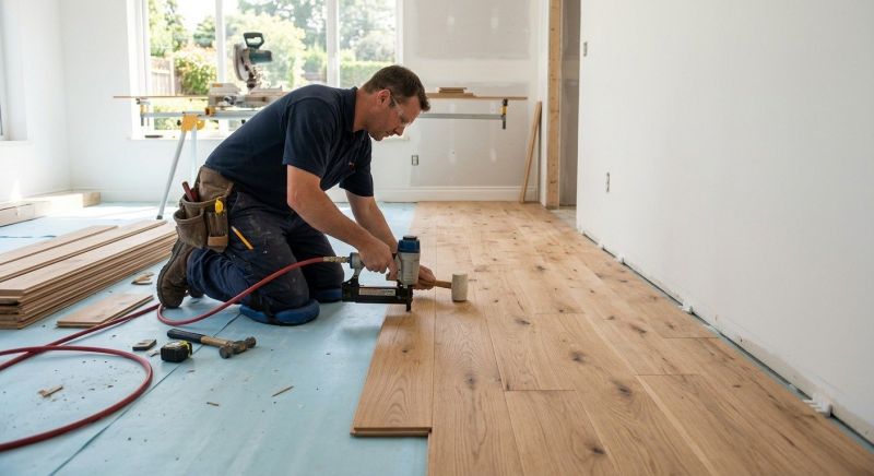 Wood Flooring Installation in Rancho Santa Fe, CA